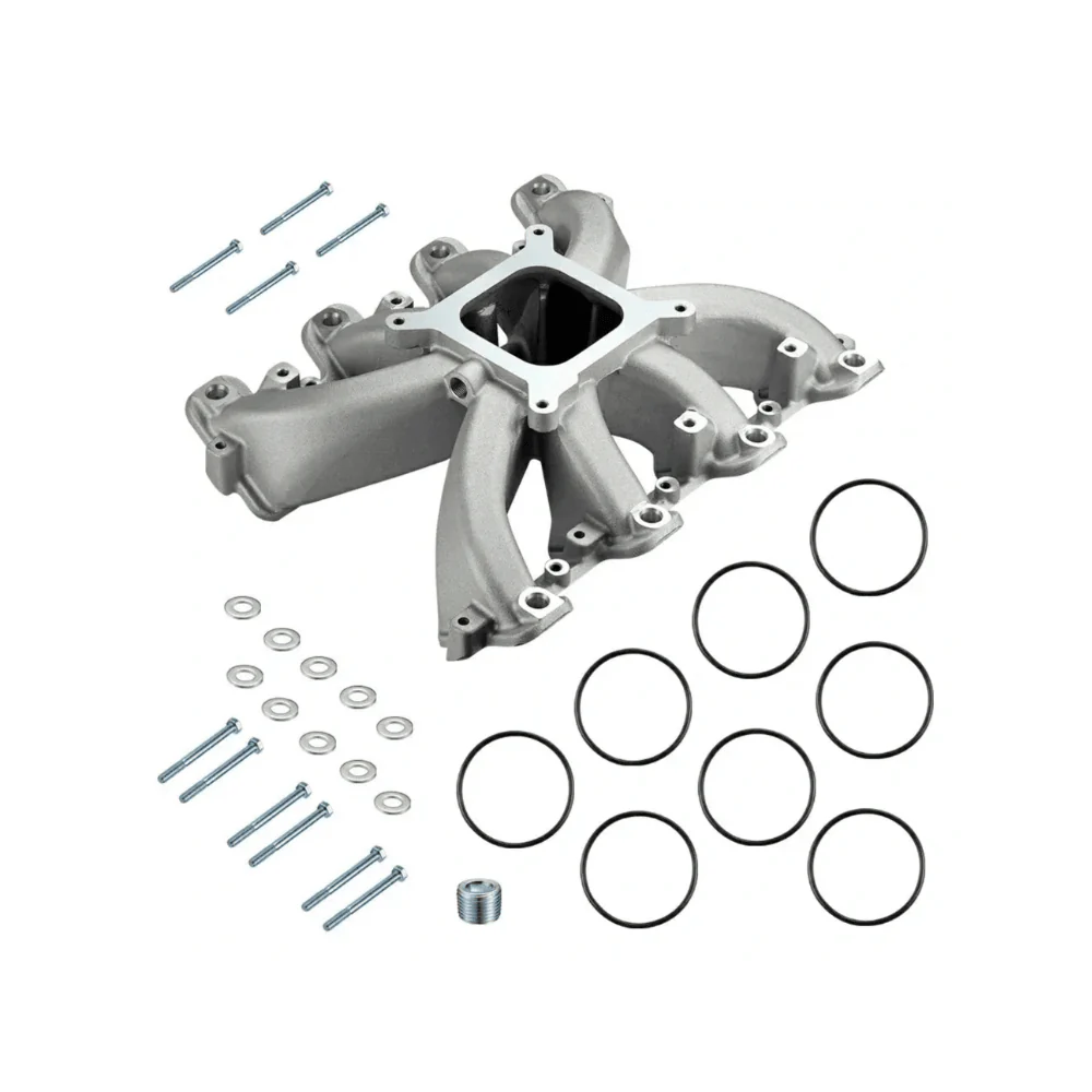Evil Energy Intake Manifold + Fuel Rail Kit Bundle 300-137 For Single Plane EFI - GM LS1/LS2/LS6 - Image 5