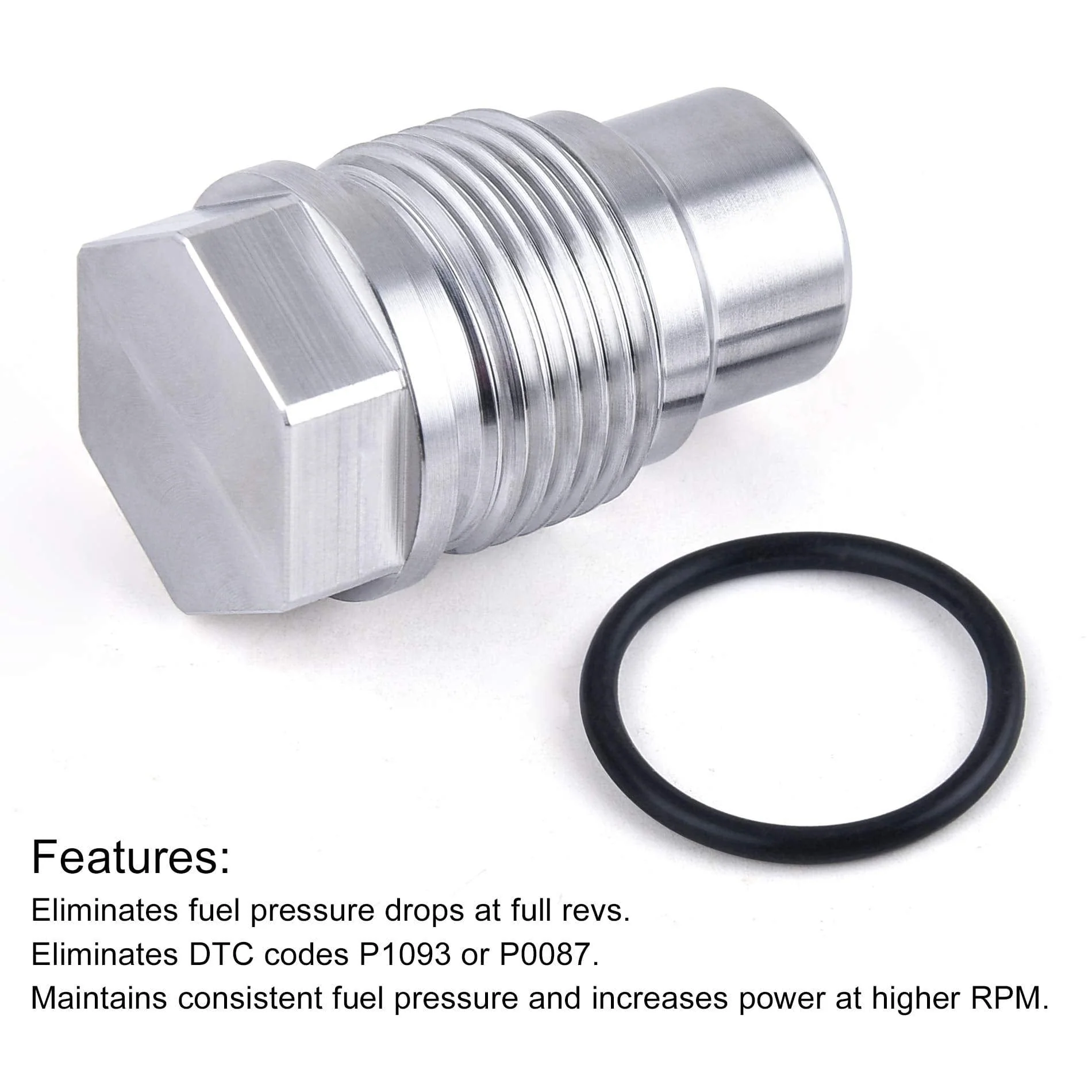 EVIL ENERGY M20*1.5 Diesel Fuel Rail Plug For 2007.5-2012 6.7L Dodge Cummins & 2004.5-10 GM 6.6L Duramax - Image 3
