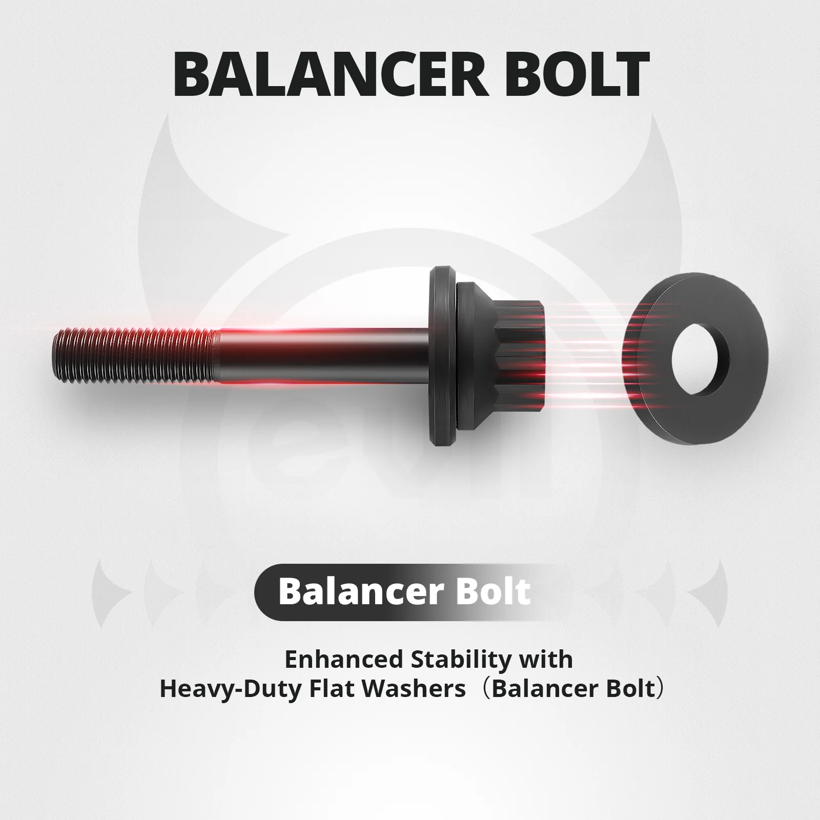 EVIL ENERGY 42CrMo Harmonic Balancer Bolt Kit 220K PSI Compatible with 1997-2017 Chevy LS 4.8L-6.2L Engines - Image 4
