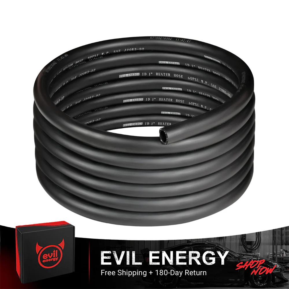EVIL ENERGY Heater Hose Coolant Radiator Straight 100PSI SAE 20R3 (5/8,1/2,3/4,3/8,5/16,1 inch) - Image 3