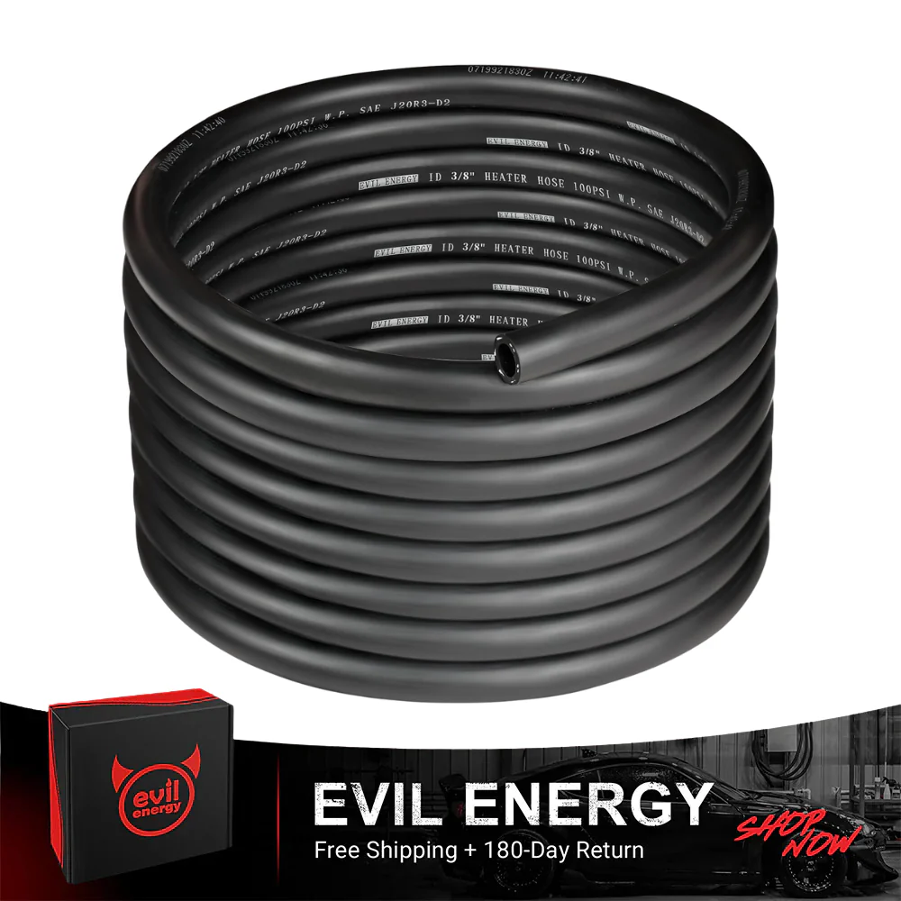 EVIL ENERGY Heater Hose Coolant Radiator Straight 100PSI SAE 20R3 (5/8,1/2,3/4,3/8,5/16,1 inch) - Image 4