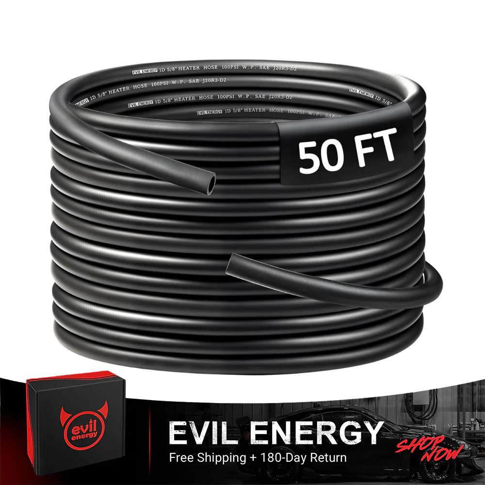 EVIL ENERGY Heater Hose Coolant Radiator Straight 100PSI SAE 20R3 (5/8,1/2,3/4,3/8,5/16,1 inch) - Image 6