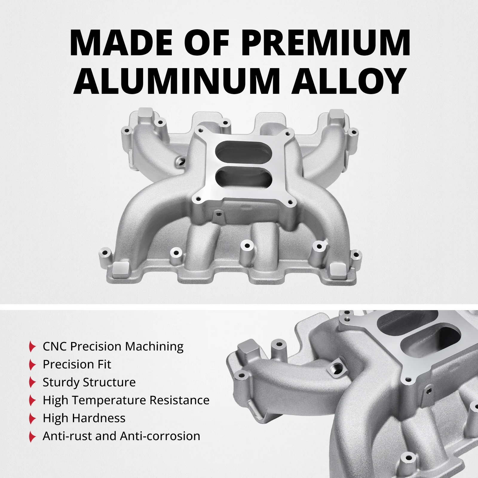 EVIL ENERGY Dual Plane LS1 LS2 LS6 Carburetor Intake Manifold - Image 4