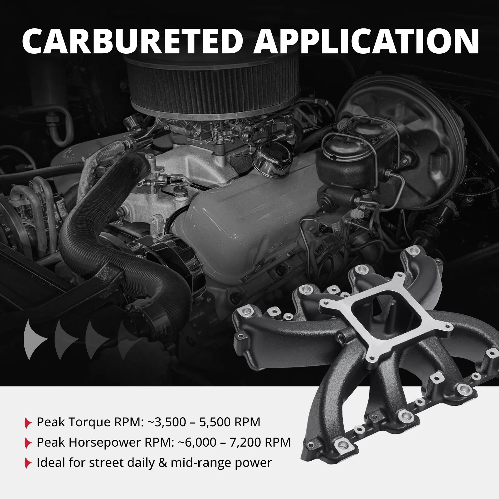 EVIL ENERGY LS1 LS2 LS6 EFI Intake Manifold with Fuel Rails - Image 12