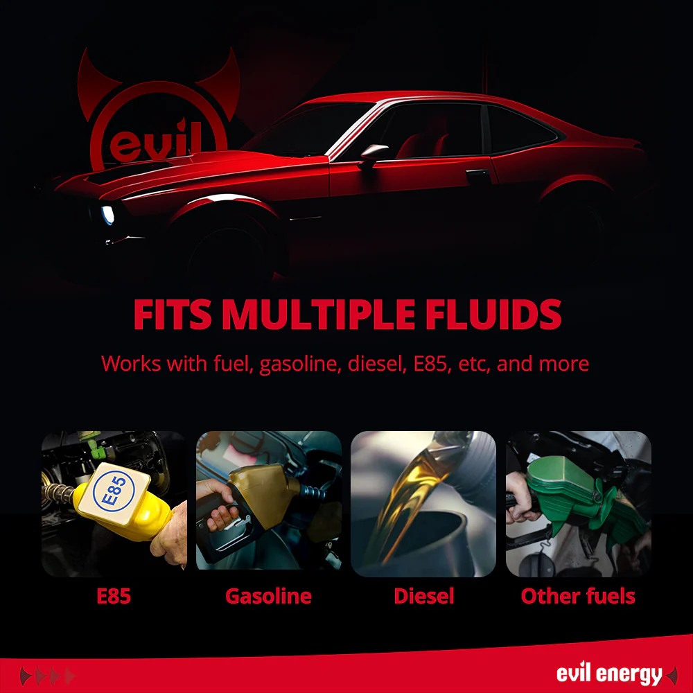 EVIL ENERGY Fuel Filter Regulator 58 PSI Kit With 20FT PTFE/CPE Fuel Line  compatible with 1999-2014 Chevrolet V8 - Image 15