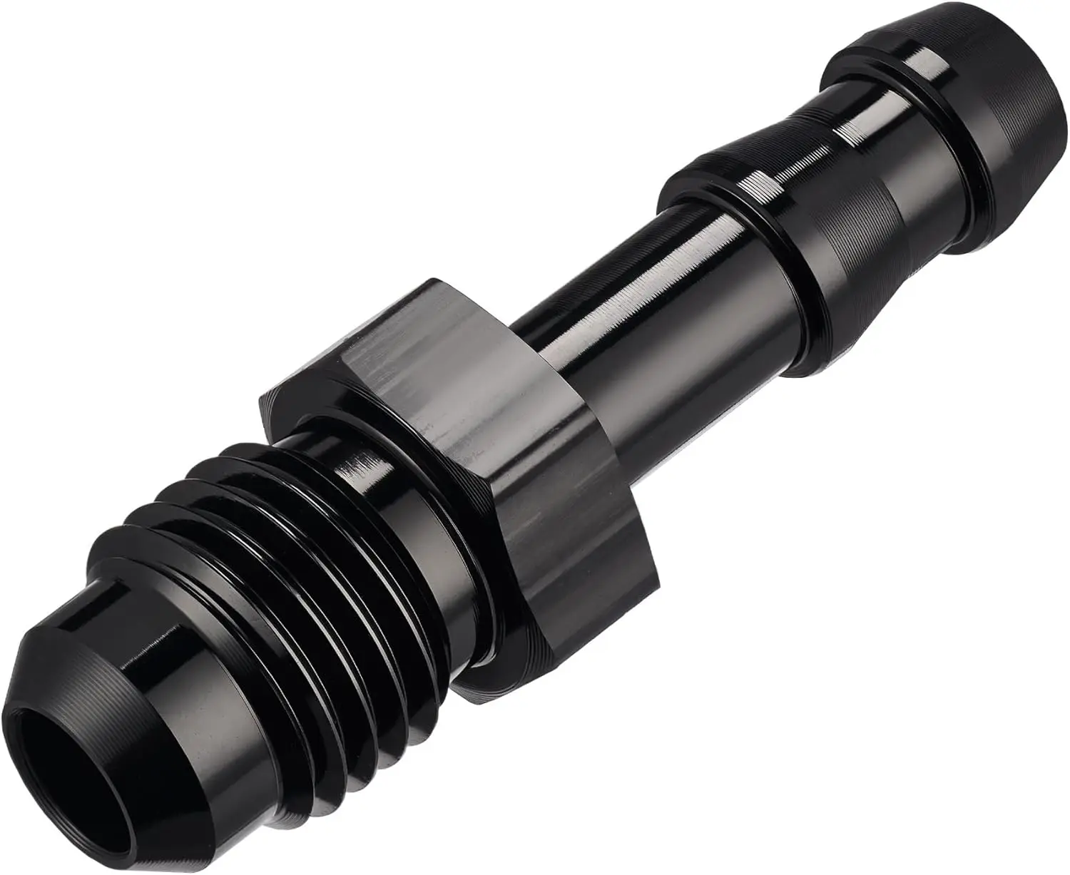 EVIL ENERGY 4/6/8/10AN Male to 1/2-inch 1/4-inch 4/8-inch 5/8-inch 5/16-inch Barb Push on Fitting Adapter Aluminum
