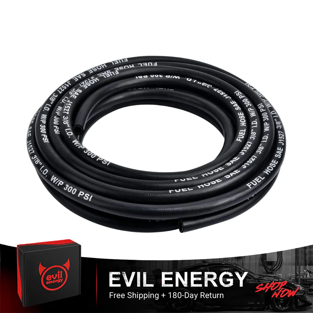 EVIL ENERGY Marine Fuel Hose Type A1-15 SAE J1527 Rubber Hose -3/8 1/4 5/16 Inch (10/25FT) - Image 5