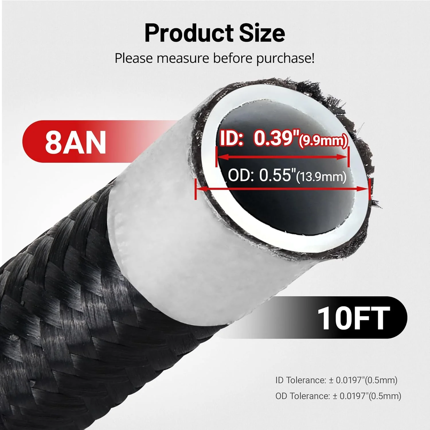 EVIL ENERGY EFI Fuel System Kit Return-Style Fuel Pressure Regulator 20-120PS CPE/PTFE Hose LineI Universal - Image 12