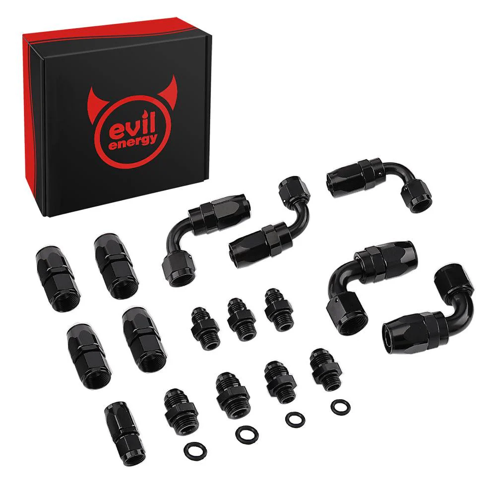EVIL ENERGY EFI Fuel System Kit Return-Style Fuel Pressure Regulator 20-120PS CPE/PTFE Hose LineI Universal - Image 26