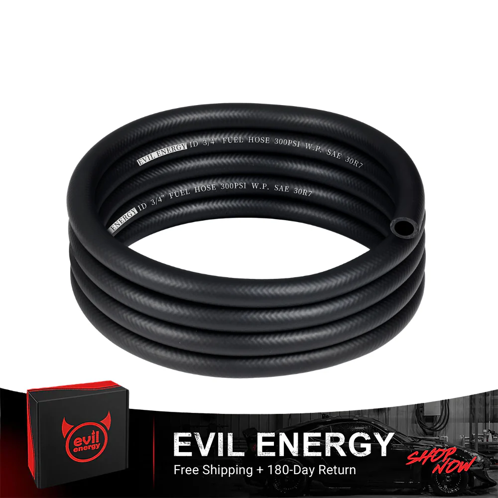 EVIL ENERGY Fuel Hose Push Lock Line NBR Rubber SAE 30R7 5-30FT - Image 2