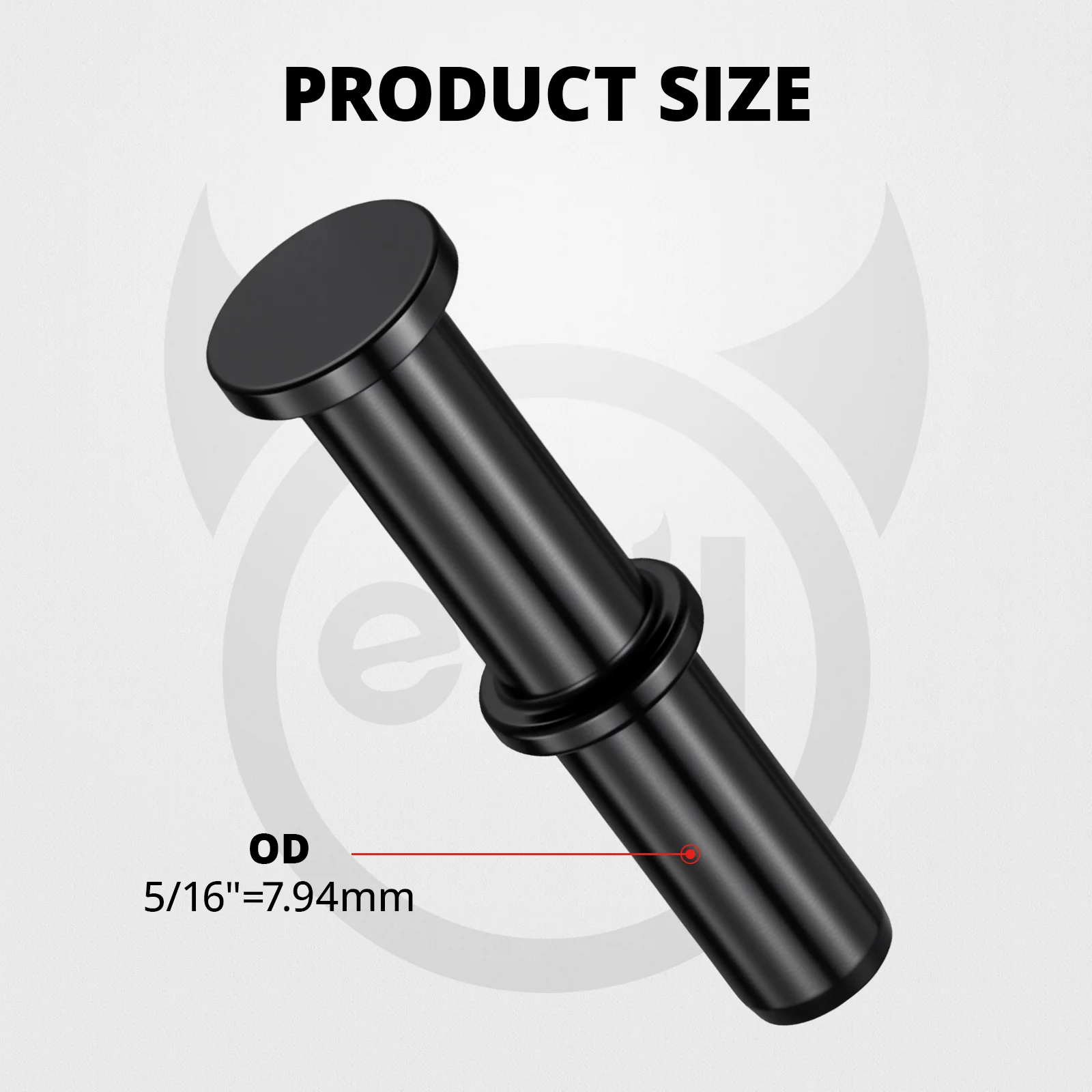 EVIL ENERGY 1/2 3/8 5/16 inch SAE Quick Disconnect Male Fuel Line Plug Fitting Adapter Aluminum - Image 10