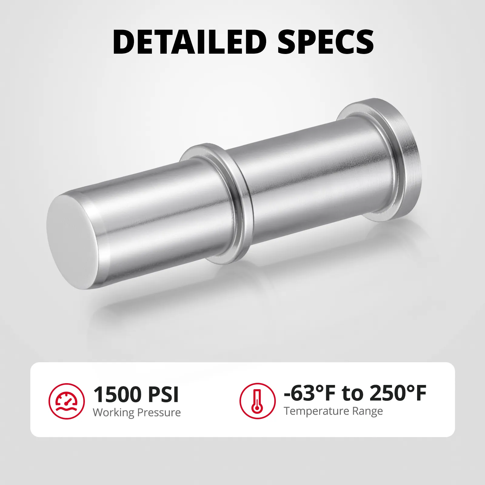 EVIL ENERGY 1/2 3/8 5/16 inch SAE Quick Disconnect Male Fuel Line Plug Fitting Adapter Aluminum - Image 13