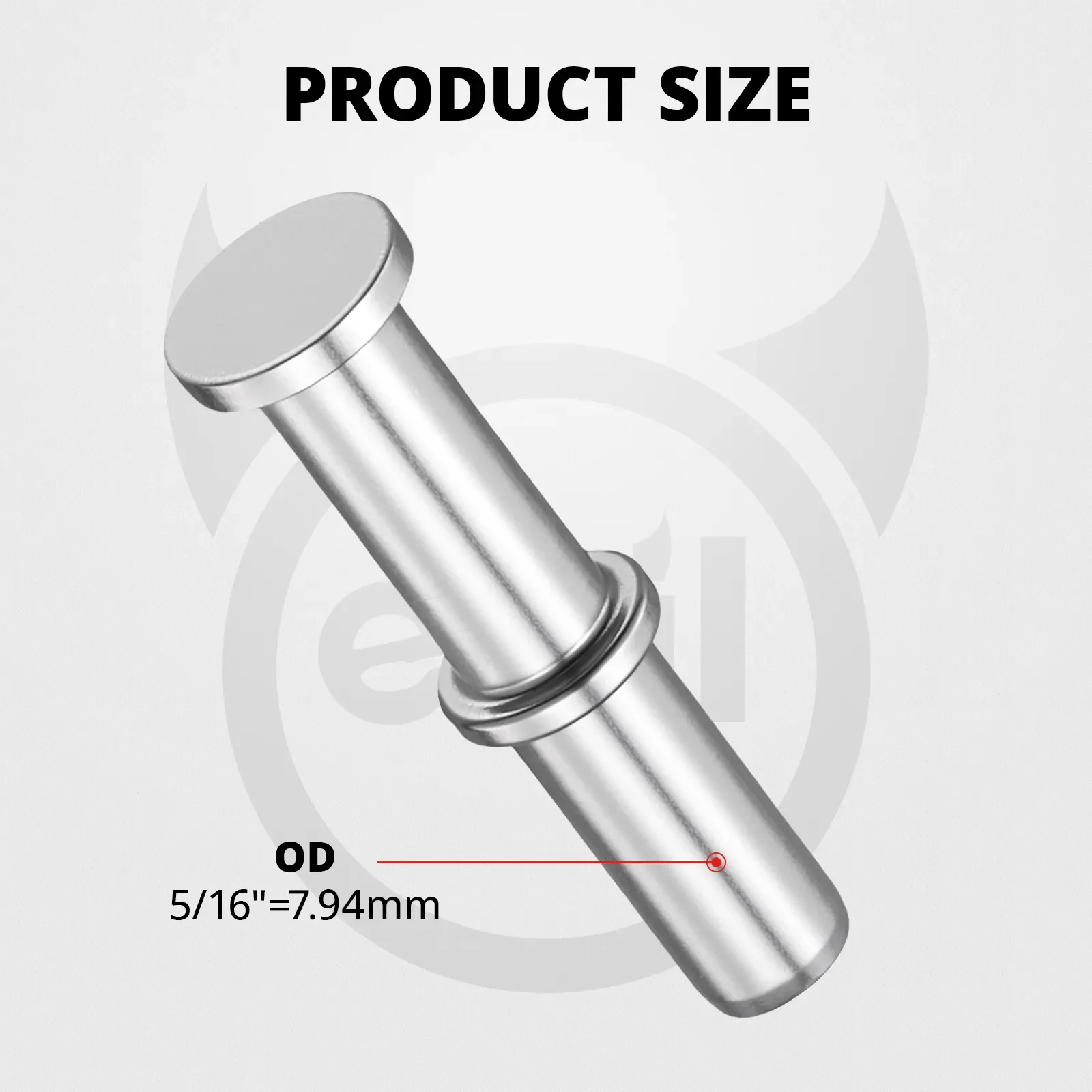 EVIL ENERGY 1/2 3/8 5/16 inch SAE Quick Disconnect Male Fuel Line Plug Fitting Adapter Aluminum - Image 7