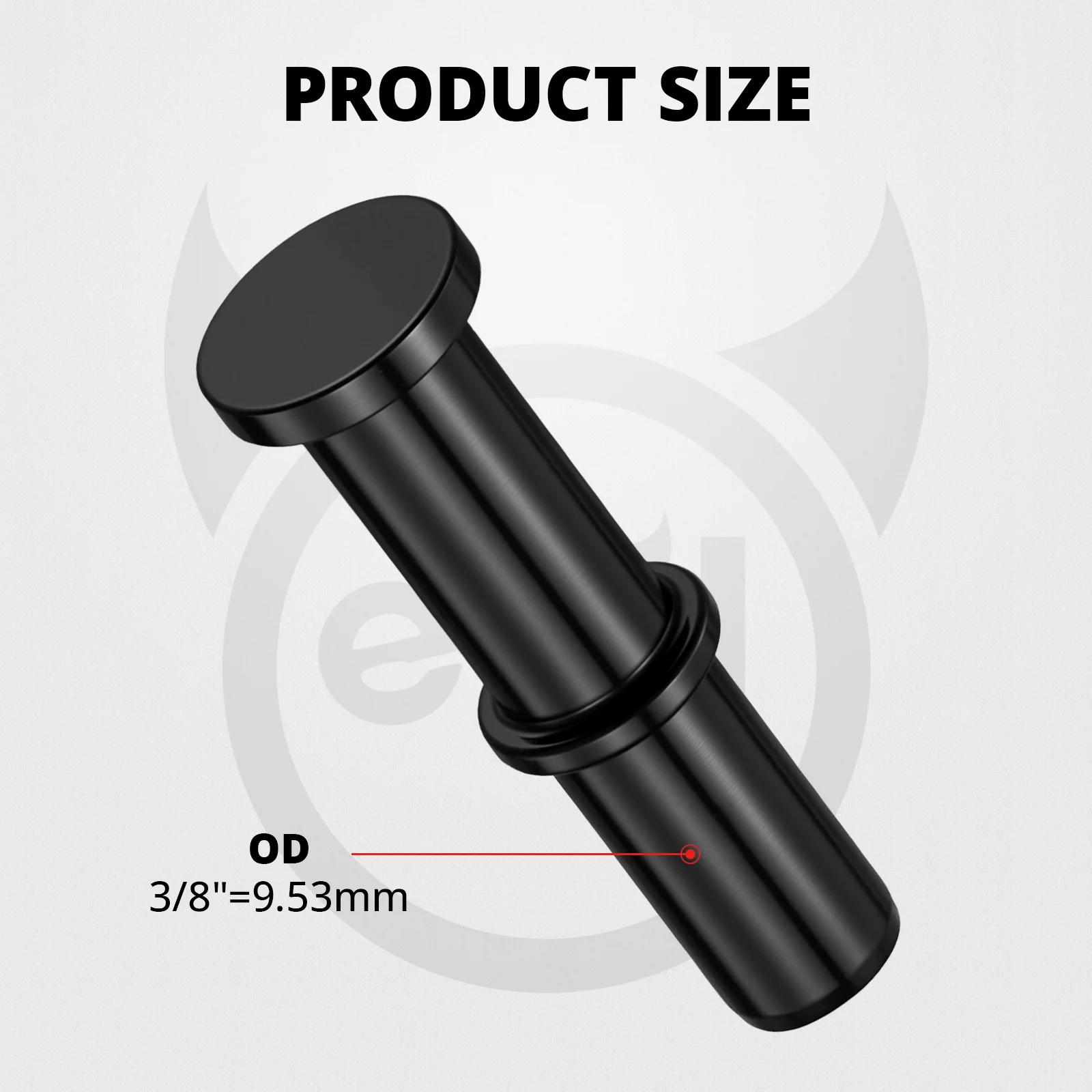 EVIL ENERGY 1/2 3/8 5/16 inch SAE Quick Disconnect Male Fuel Line Plug Fitting Adapter Aluminum - Image 9