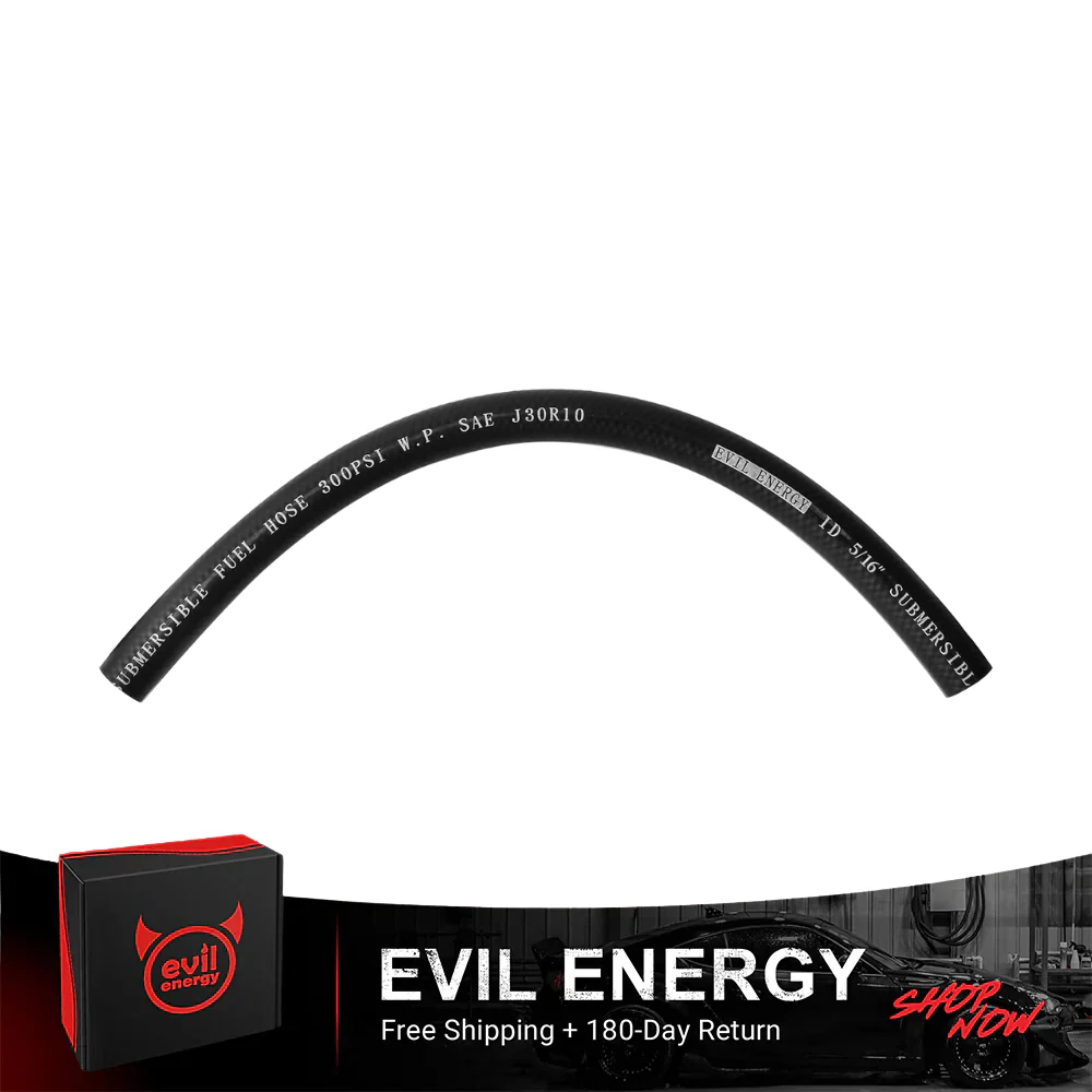 EVIL ENERGY SAE 30R10 Submersible Fuel Hose-3/8 & 5/16 Inch(1/5/10FT)
