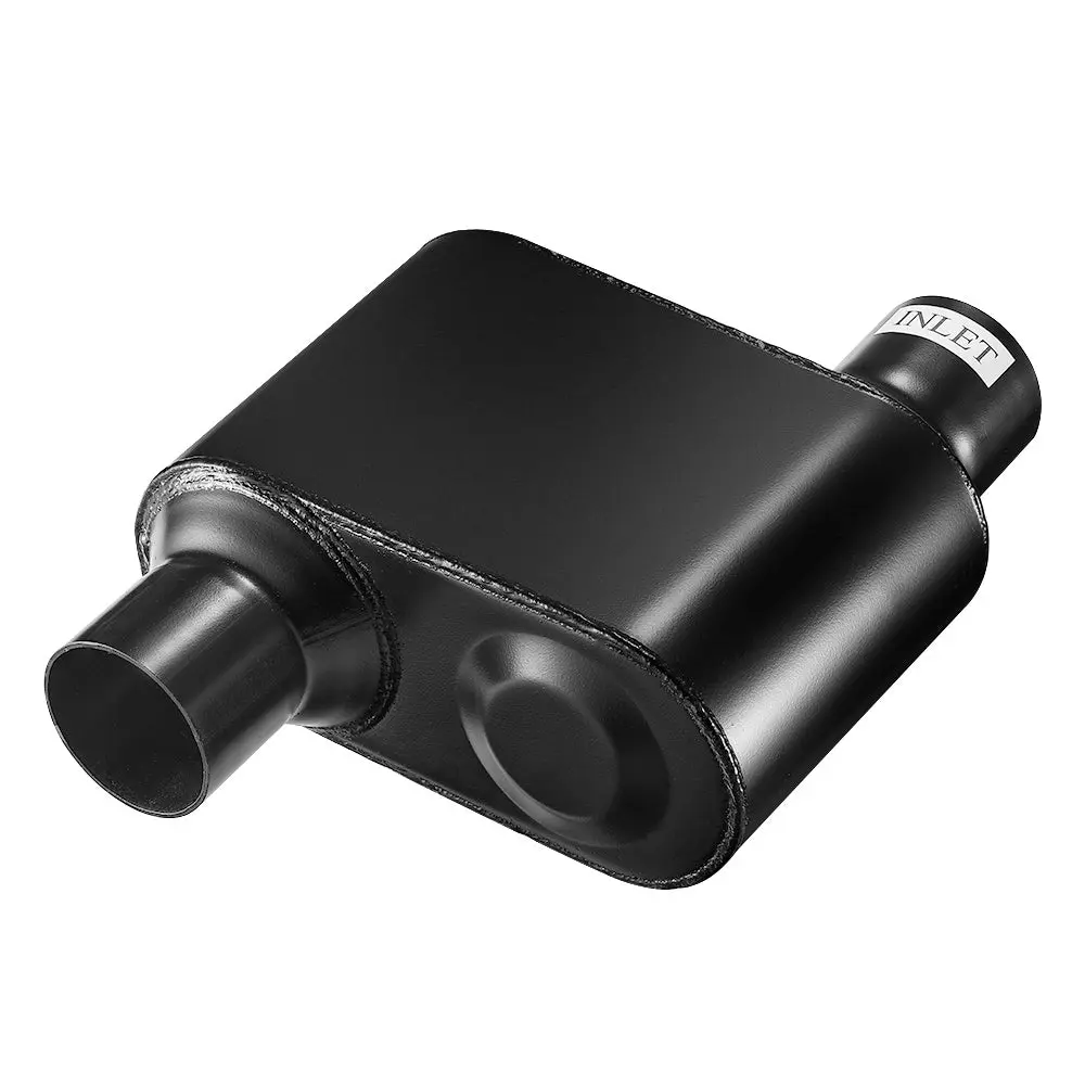 EVIL ENERGY 2.5 In 2.5 Out/3.0 In 3.0 Out Super 10 Series Offset In Offset Out Exhaust Muffler - Image 3