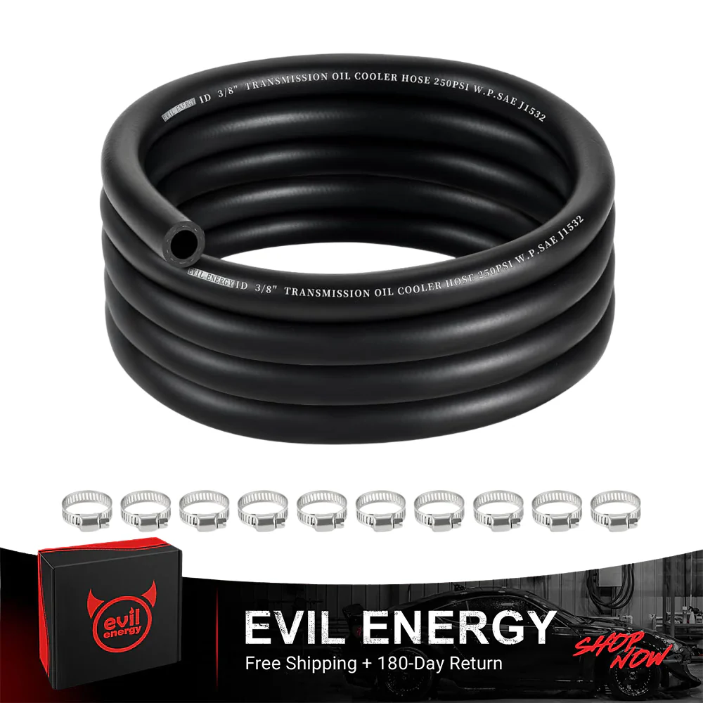 EVIL ENERGY Transmission Oil Cooler Hose 250PSI SAE J1532 5/10/20FT - Image 5