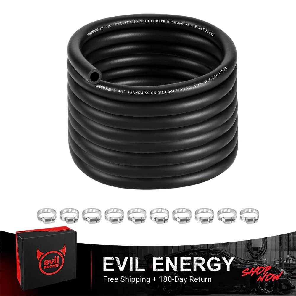 EVIL ENERGY Transmission Oil Cooler Hose 250PSI SAE J1532 5/10/20FT - Image 6